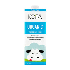 Koita KOI001 Orange Milk Whole Fat 1L, Pack of 12 pcs