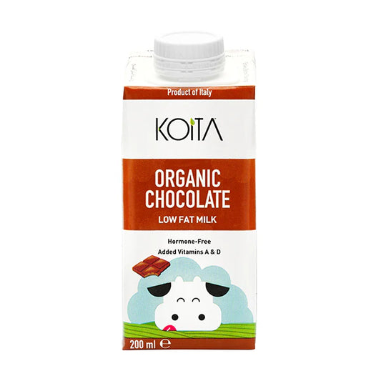 Koita KOI005 Organic Milk Chocolate 200ml, Pack of 24 pcs