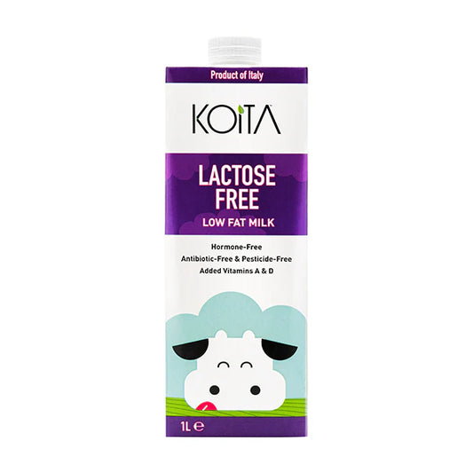 Koita KOI007 Lactose Free Low Fat Milk 1L, Pack of 12 pcs