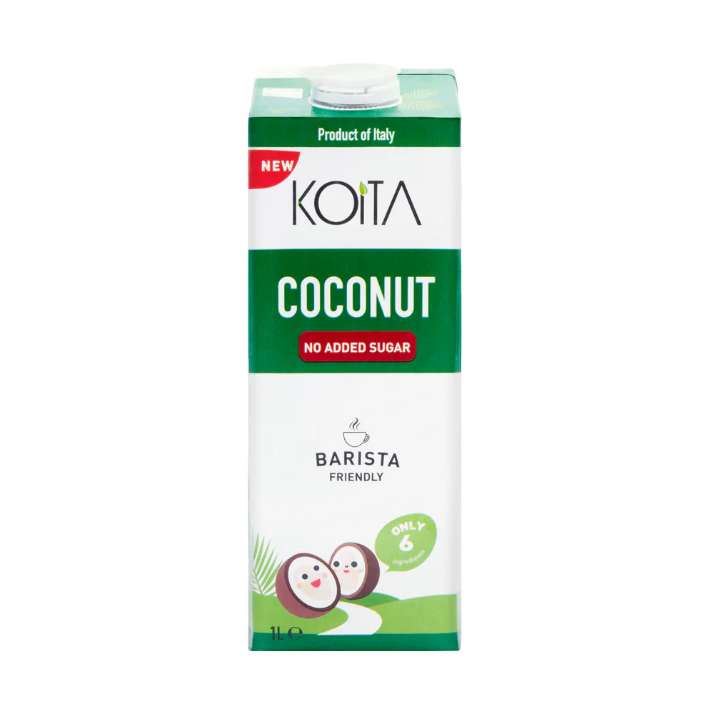 Koita KOI010 Organic Coconut Milk 1L, Pack of 12 pcs