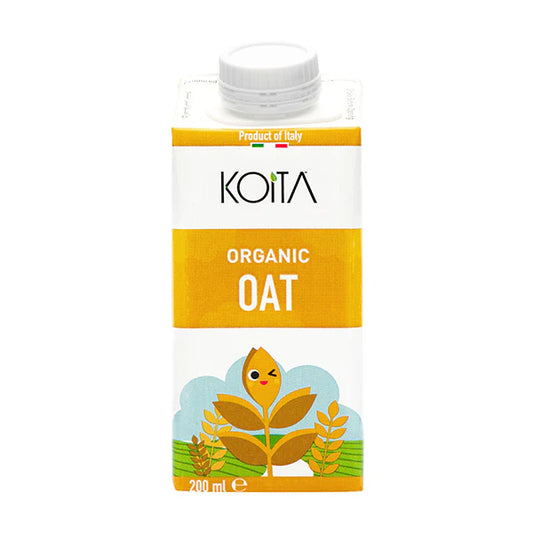 Koita KOI022 Organic Oat Milk 200ml, Pack of 24 pcs