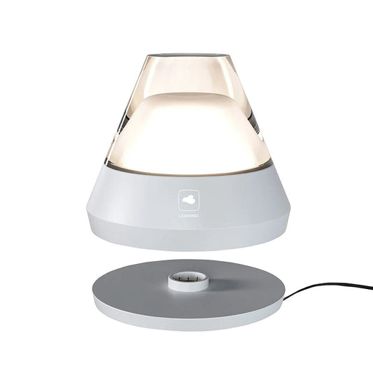 Salerno RBG table lamp, H9.5 cm, White