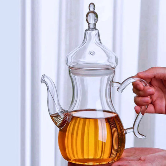 Borosilicate LH-196 Arabic Style Glass Teapot 1000 ML