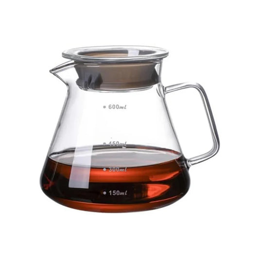 Borosilicate LH-265 Coffee Pot with Handle 600 ML