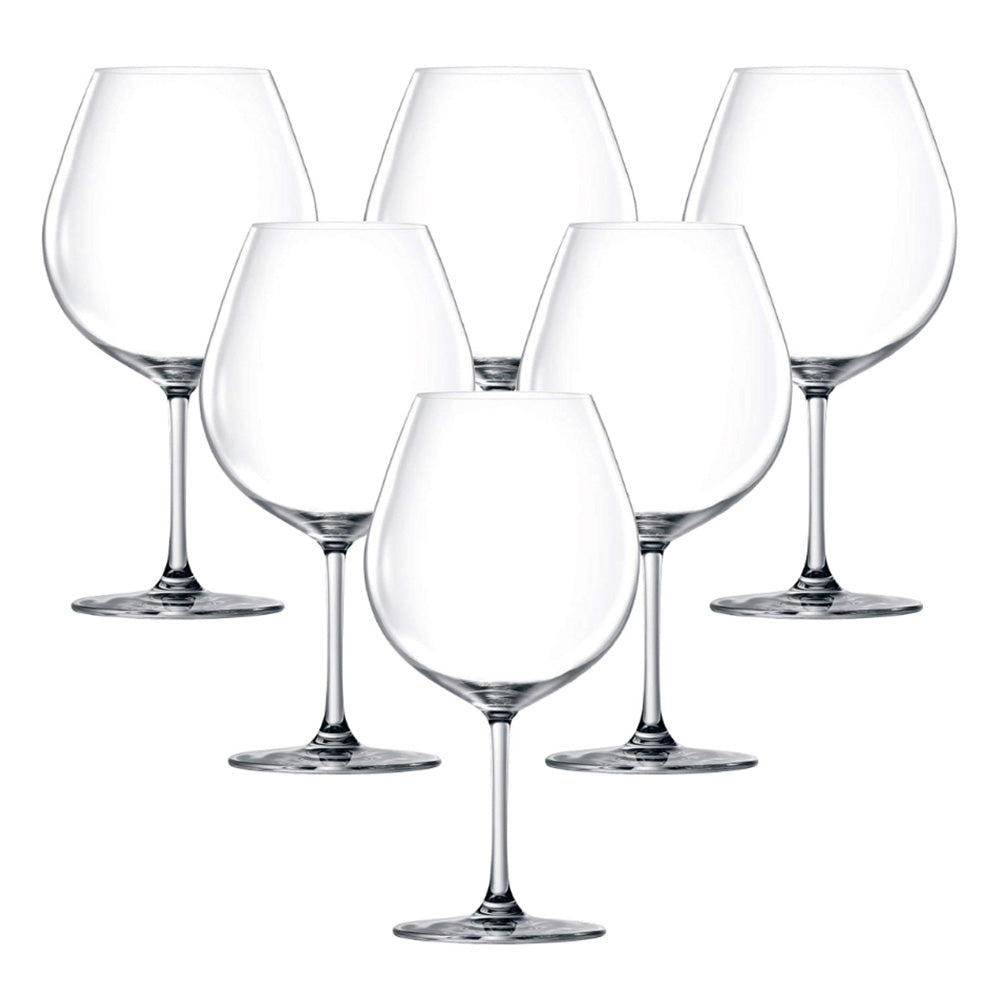 Lucaris LS01BG26 Bangkok Bliss Burgundy Glass 750 ml, Set of 6