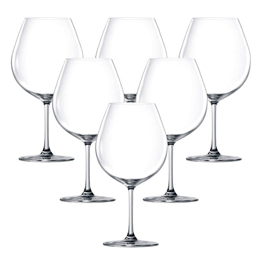 Lucaris LS01BG26 Bangkok Bliss Burgundy Glass 750 ml, Set of 6