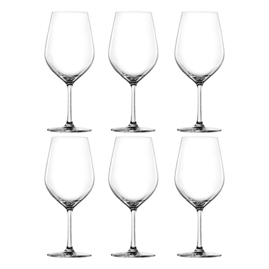 Lucaris LS02BD22 Tokyo Temptation Bordeaux Glass 625 ml, Set of 6