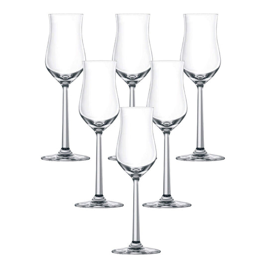 Lucaris LS03GP04 Shanghai Soul Grappa Glass 110 ml, Set of 6
