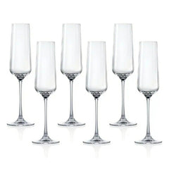 Lucaris LS04CP09 Hong Kong Hip Champagne Glass 270 ml, Set of 6