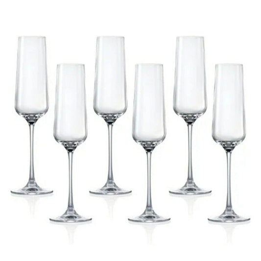 Lucaris LS04CP09 Hong Kong Hip Champagne Glass 270 ml, Set of 6