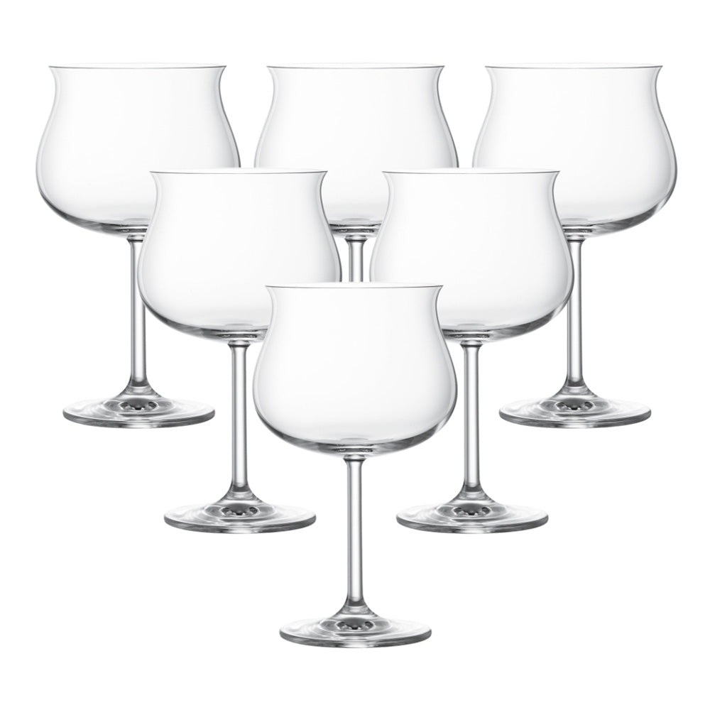 Lucaris LS12TL20 Rims Tulip Glass 575 ml, Set of 6
