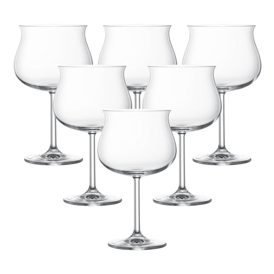 Lucaris LS12TL20 Rims Tulip Glass 575 ml, Set of 6