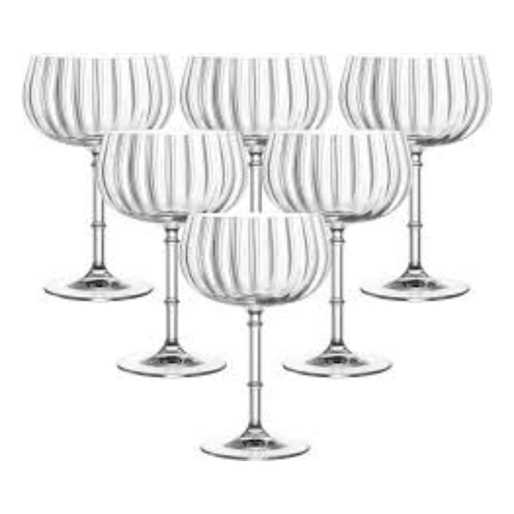 Lucaris LS13CU12 Rims Orient Coupe Glass 355 ml, Set of 6