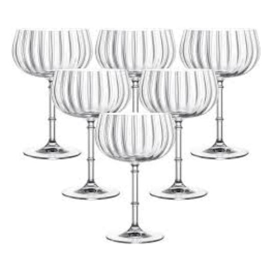 Lucaris LS13CU12 Rims Orient Coupe Glass 355 ml, Set of 6