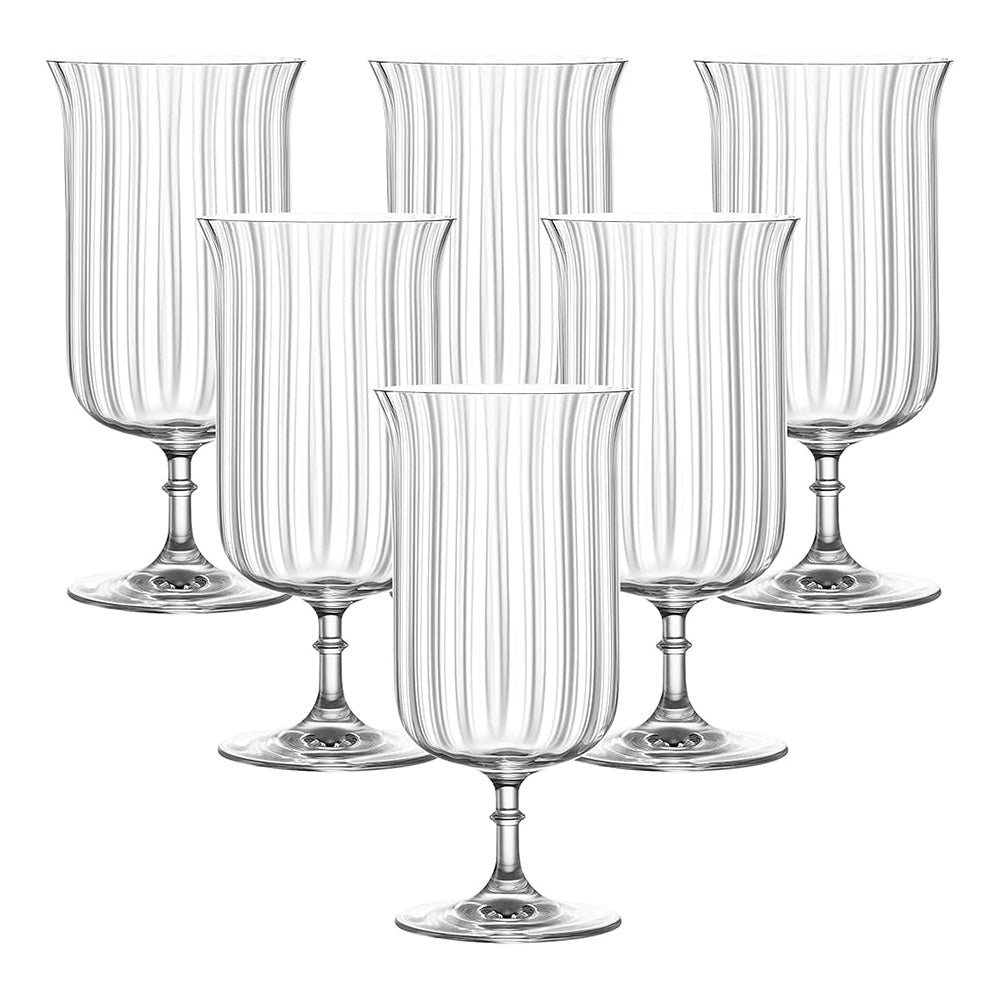 Lucaris LS13DC12 Rims Orient Deco Glass 340 ml, Set of 6