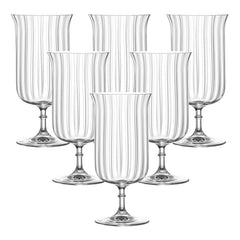 Lucaris LS13DC12 Rims Orient Deco Glass 340 ml, Set of 6