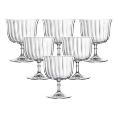 Lucaris LS13LT09 Rims Orient Lotus Glass 270 ml, Set of 6