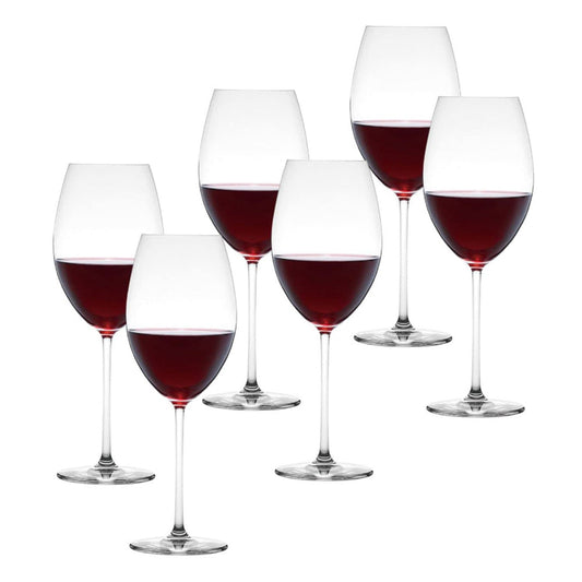Lucaris Lavish Bordeaux Glass 760 ml, Set of 6
