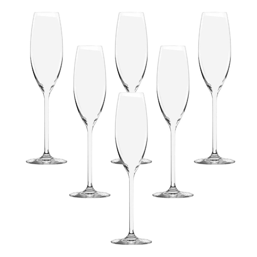 Lucaris LS16CP09 Lavish Champagne Glass 245 ml, Set of 6