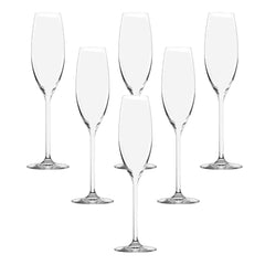 Lucaris LS16CP09 Lavish Champagne Glass 245 ml, Set of 6