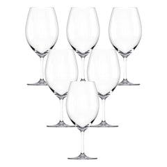 Lucaris LS17BD22 Serene Bourdeaux Glass 625 ml, Set of 6