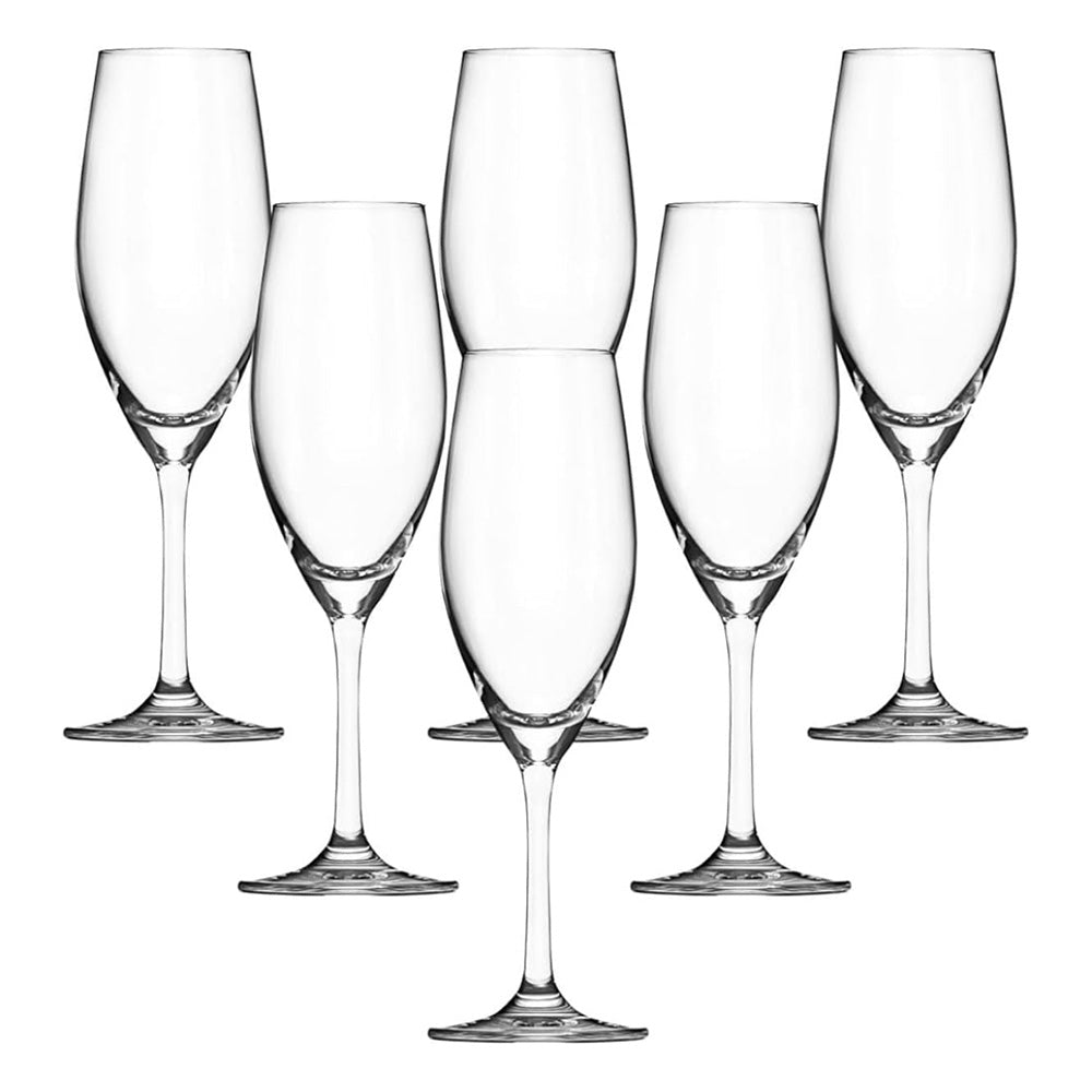 Lucaris LS17CP07 Serene Champagne Glass 190 ml, Set of 6