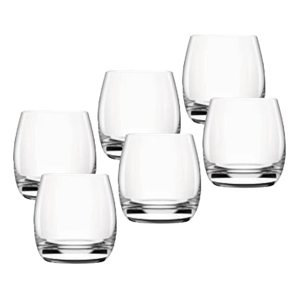 Lucaris LT16DR13 Lavish Double Rock Glass 370 ml, Set of 6