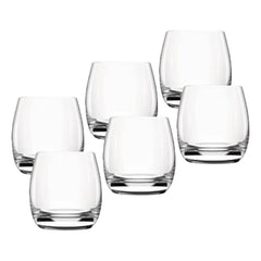 Lucaris LT16DR13 Lavish Double Rock Glass 370 ml, Set of 6