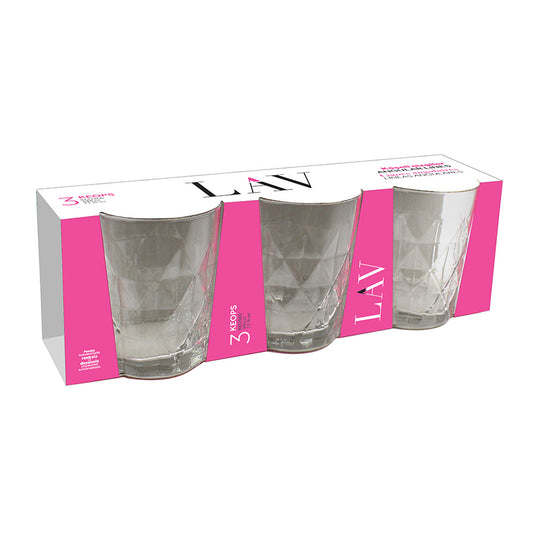 Lav LV KEO366A Keops Tumbler 345ml 3pc Set