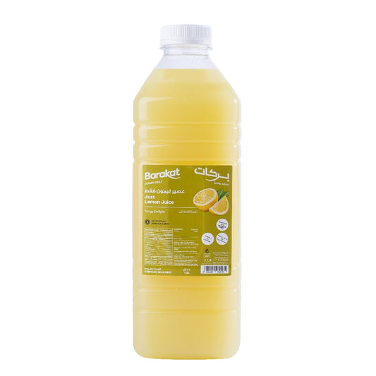 Barakat Fresh Lemon Juice - 1.5 Liter