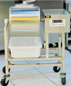 THS MMM-236 Stainless Steel Heavy Duty Meat Marinator Machine, 95.3x66x91.4cm