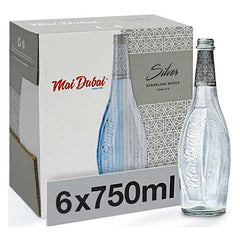 Mai Dubai Glass Water Sparkling 750 ml, Pack of 6 x 10 Carton