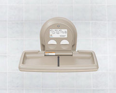 Koalakare USA Horizontal Wall Mounted Baby Changing Station Beige
