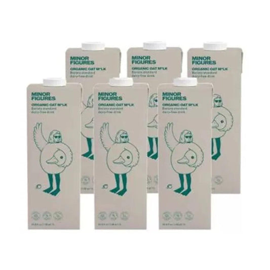 Minor Figures Organic Oat Milk 6 x 1 Liters - HorecaStore