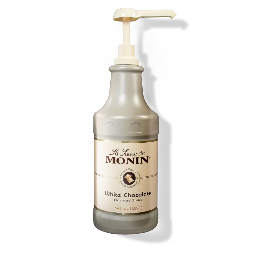 Monin White Chocolate Sauce 1.89 Liter