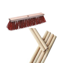 THS NB621 Heavy Duty Street Broom 60cm With Handle