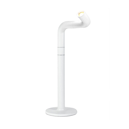 NEWDES Pipe table lamp (H 38 cm), White