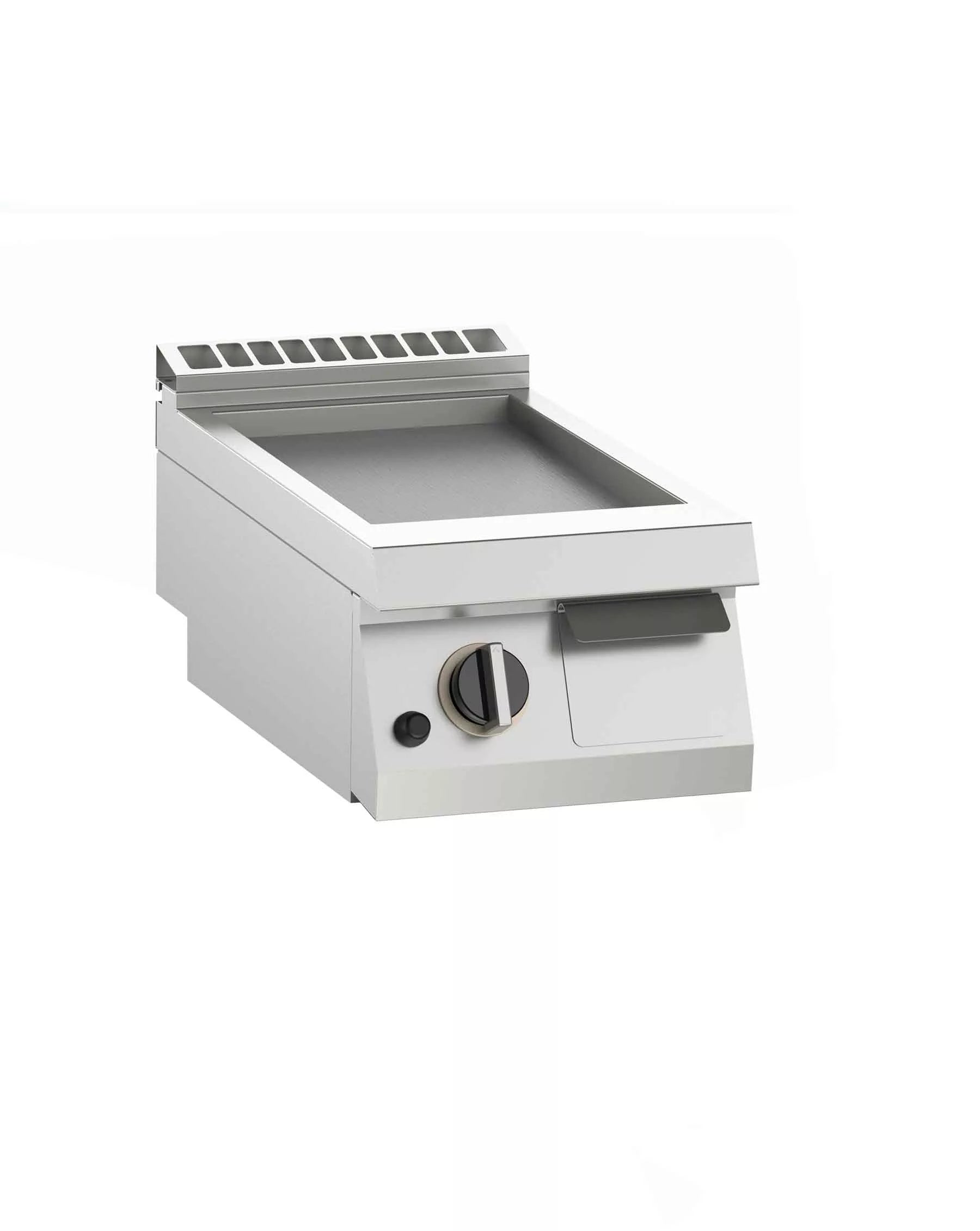 SILKO NEBG72TL GAS GRIDDLE ON CANTILEVER W/ SMOOTH PLATE, 40 x 73 x 32 cm