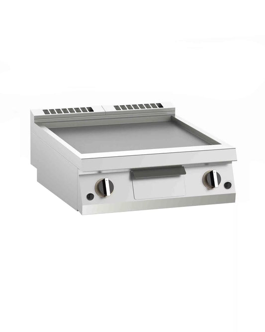 SILKO NEBG74TL GAS GRIDDLE ON CANTILEVER W/ SMOOTH PLATE, 80 x 73 x 32 cm