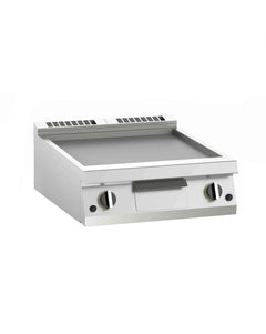 SILKO NEBG94TL GAS GRIDDLE ON CANTILEVER W/ SMOOTH PLATE, 80 x 90 x 32 cm