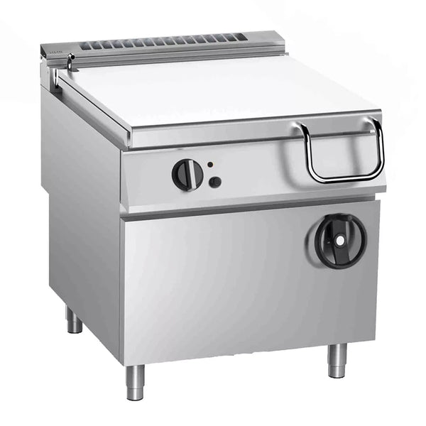 THS Gas Tilting Bratt Pans, 80  Liters, 80 x 90 x 90 cm