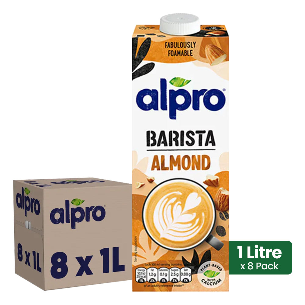 Alpro Almond Barista, 1 Liter x 12pcs Pack