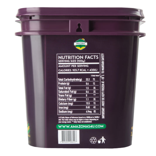 Amazonas Frozen Acai With Cupuacu, 3.2kg