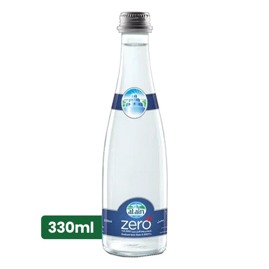 AL Ain Glass Still Water, 330ml x 24pcs Pack