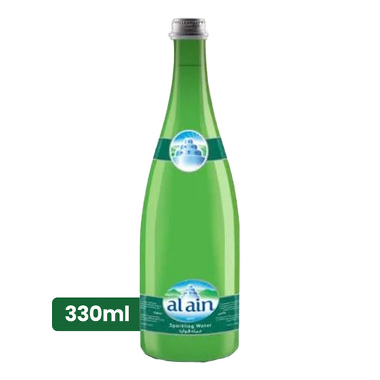 AL Ain Glass  Sparkling  water, 330ml x 24pcs Pack