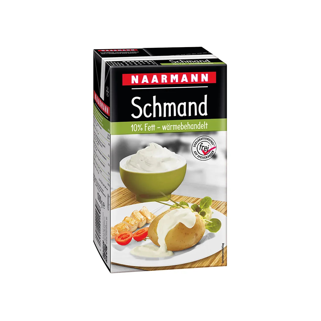 Naarmann Sour Cream 10 % Fat, 12 x 1 kg