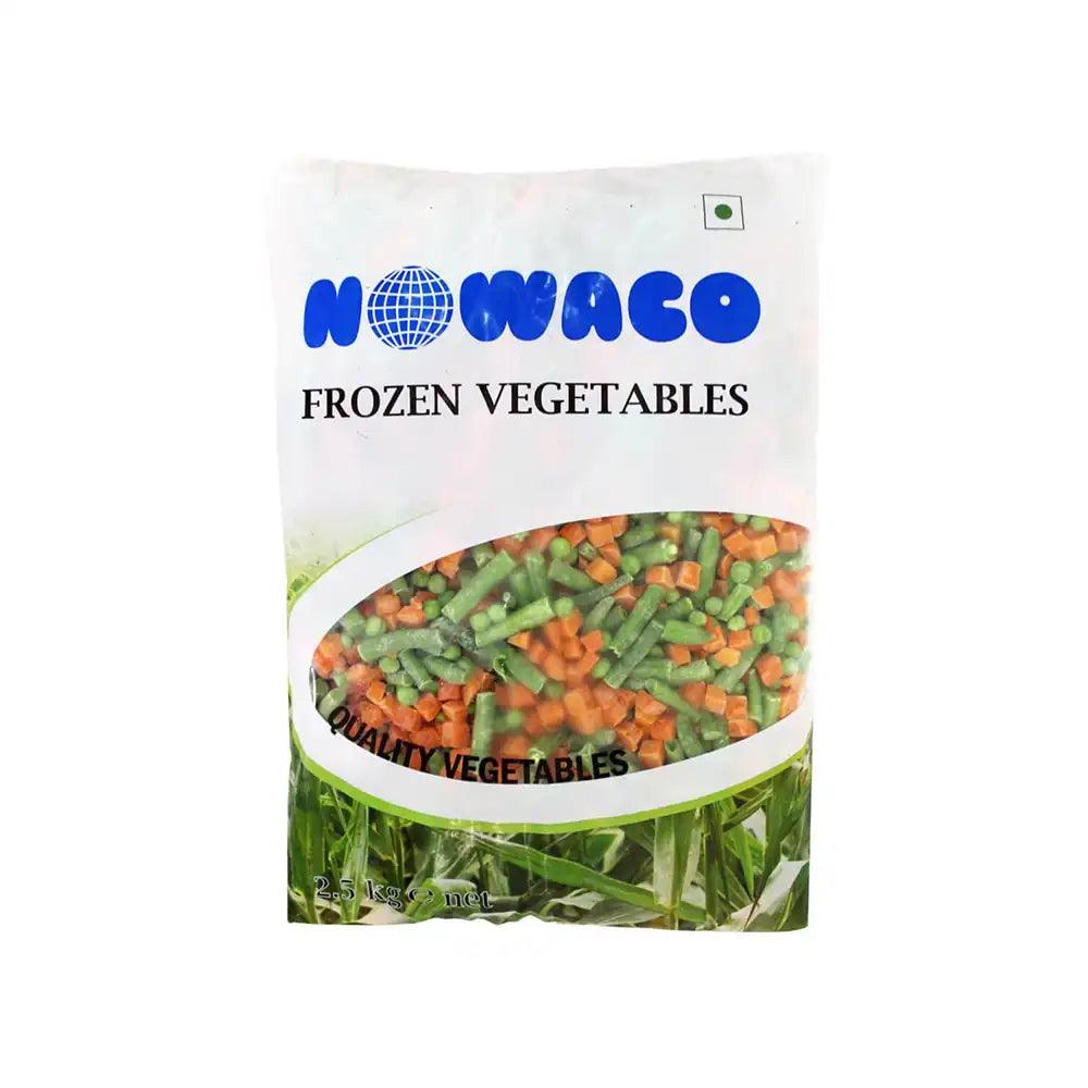 Nawaco Mixed Vegetable 3 Ways Frozen 4 x 2.5 Kgs - HorecaStore