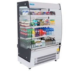 THS Open Chiller with 3 Shelves, 600 W, 66 x 70 x 190 cm