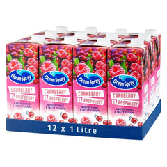 Ocean Spray Cranberry Juice 1 Litre, Pack of 12