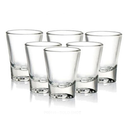 Ocean P00110 Solo Shot Glass 60 ml, Set of 12